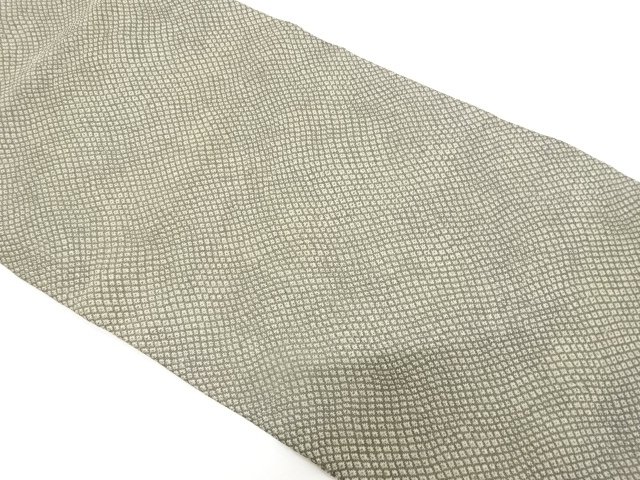 JAPANESEKIMONO / ANTIQUE KōKETSU HIKITA PATTERN WOVEN NAGOYA OBI (WEAR